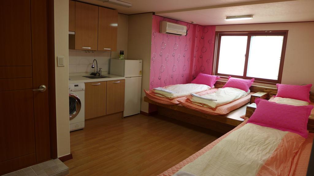 Albergue Bong Backpackers Seúl Habitación foto